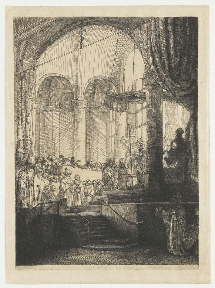  伦勃朗·梵·莱茵 Rembrandt van Rijn——杰森和克瑞乌萨的婚礼1